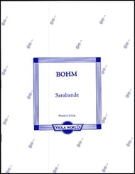 Sarabande cover